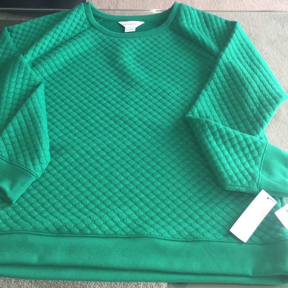 Liz Claiborne Textured Sweatshirt